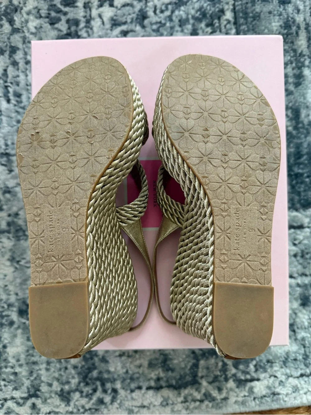 Kate Spade New York Tahiti Rope Wedge Sandals